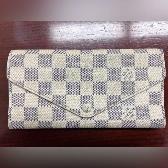 Louis Vuitton Damier Josephine Azur Wallet - Picture 1 of 9